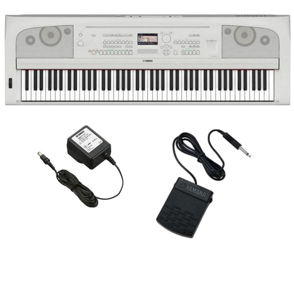 Yamaha DGX670 Digital Piano Standard Package White