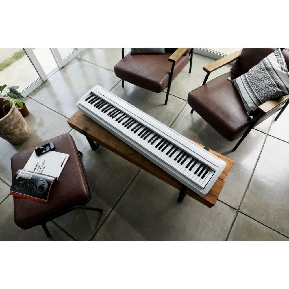 Kawai ES120 Portable Digital Piano Standard Package White