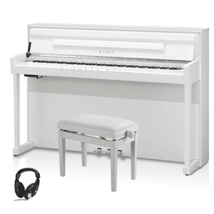Kawai CA901 Digital Piano Standard Package Satin White