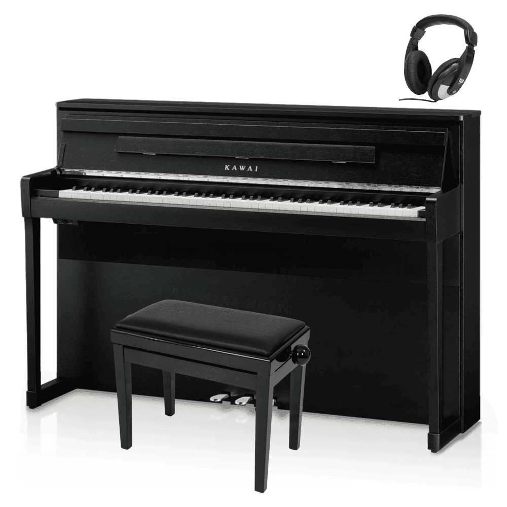 Kawai CA901 Digital Piano Standard Package Satin Black