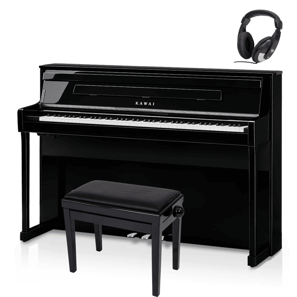 Kawai CA901 Digital Piano Standard Package Polished Ebony