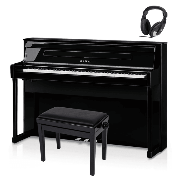 Kawai CA901 Digital Piano Standard Package Polished Ebony
