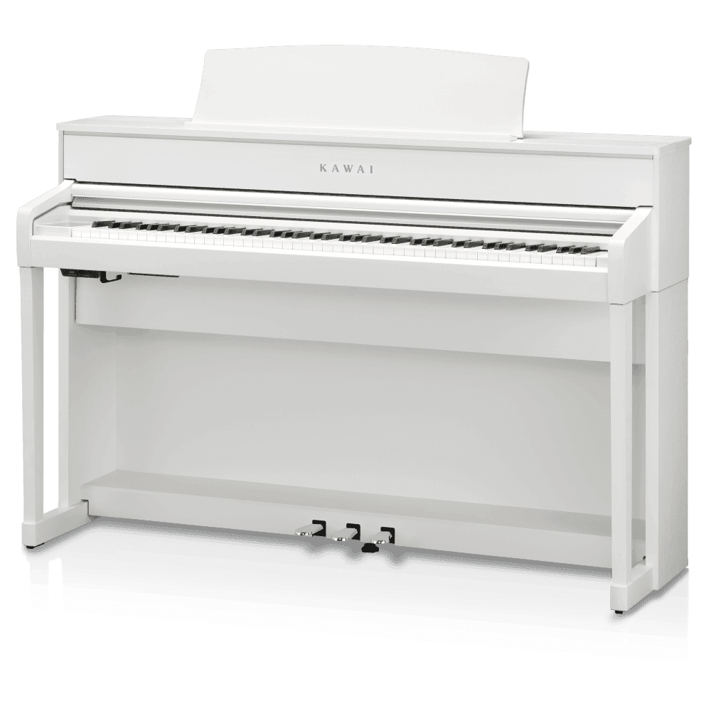 Kawai CA701 Digital Piano Standard Package Satin White