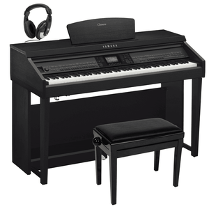 Yamaha CVP701 Clavinova Digital Piano Standard Package Black Walnut