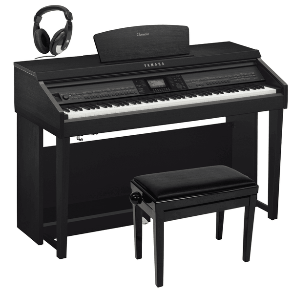 Yamaha CVP701 Clavinova Digital Piano Standard Package Black Walnut
