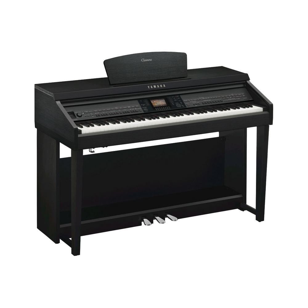 Yamaha CVP701 Clavinova Digital Piano Standard Package Black Walnut