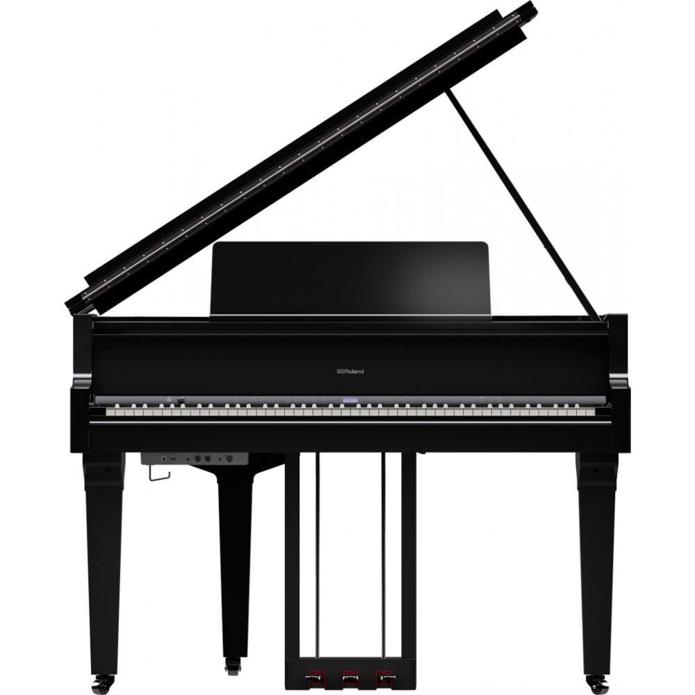Roland GP9 Premium Digital Grand Piano Standard Package Polished Ebony