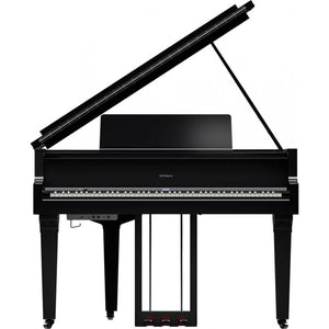 Roland GP9 Premium Digital Grand Piano Standard Package Polished Ebony