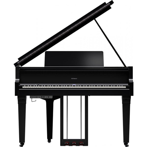 Roland GP9 Premium Digital Grand Piano Standard Package Polished Ebony