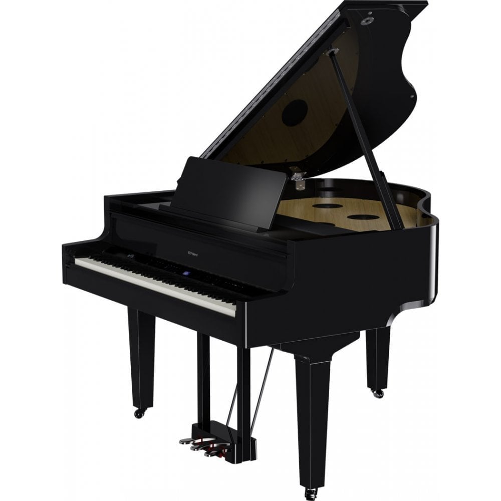Roland GP9 Premium Digital Grand Piano Standard Package Polished Ebony