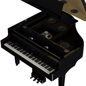 Roland GP9 Premium Digital Grand Piano Standard Package Polished Ebony