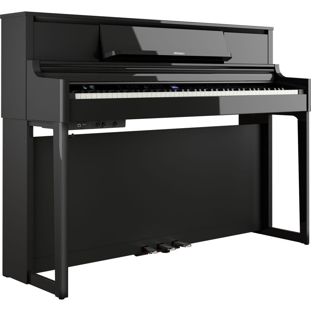 Roland LX5 Digital Piano Standard Package Polished Ebony
