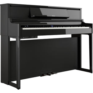 Roland LX5 Digital Piano Standard Package Polished Ebony