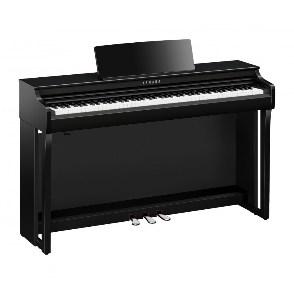 Yamaha CLP825 Clavinova Digital Piano Standard Package Polished Ebony
