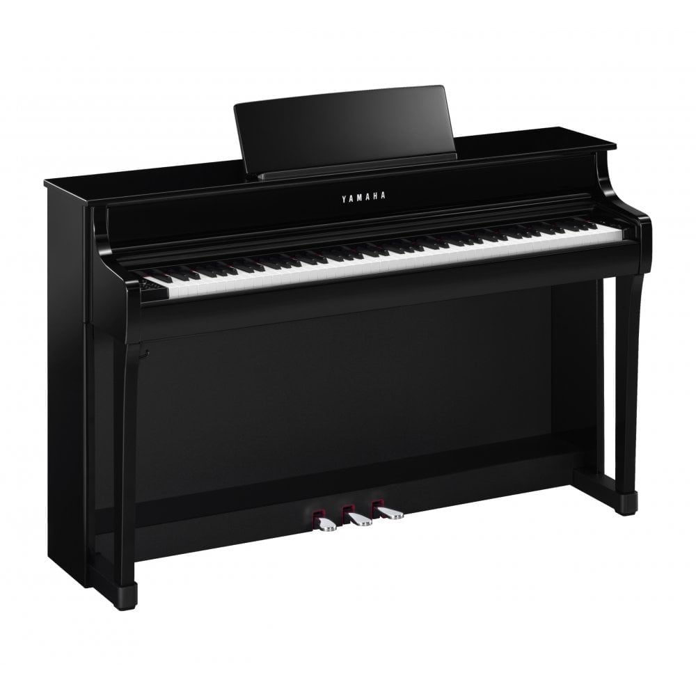 Yamaha CLP835 Clavinova Digital Piano Standard Package Polished Ebony