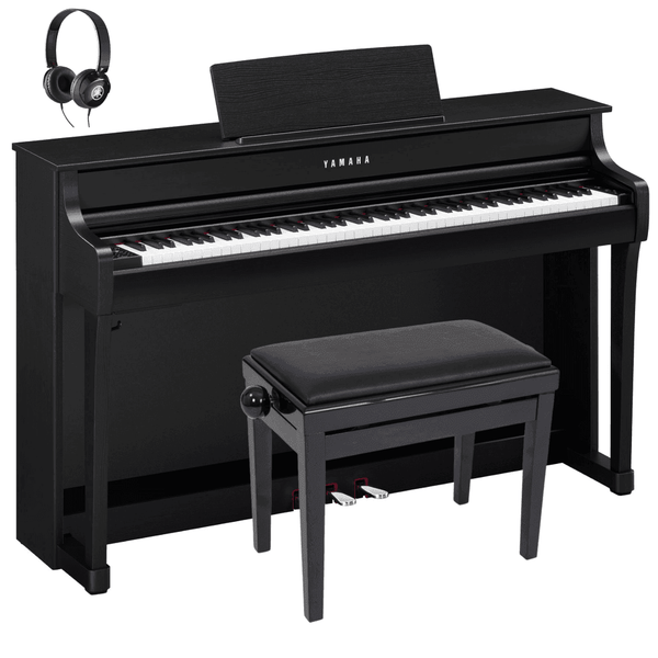 Yamaha CLP835 Clavinova Digital Piano Standard Package Black Walnut
