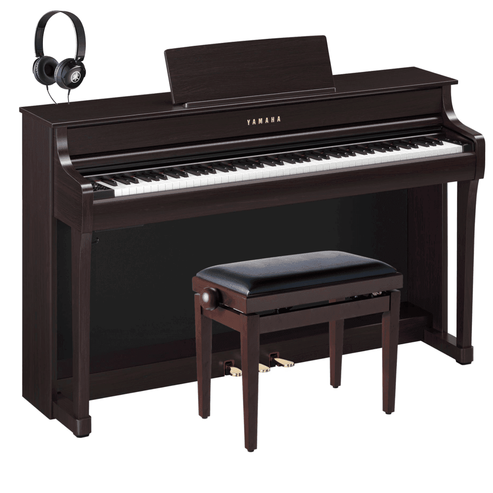 Yamaha CLP835 Clavinova Digital Piano Standard Package Rosewood
