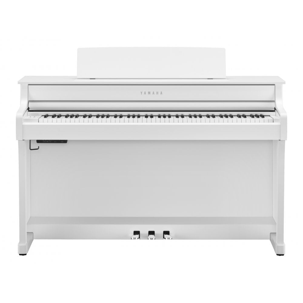Yamaha CLP845 Clavinova Digital Piano Standard Package White Satin