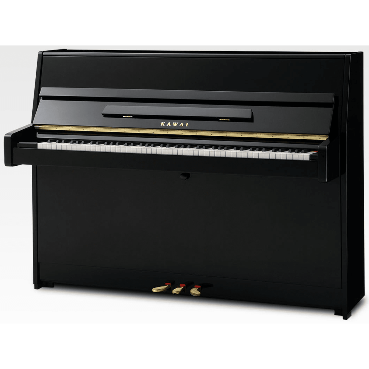 Kawai K15 Acoustic Upright Piano Polished Ebony