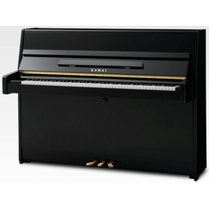 Kawai K15 Acoustic Upright Piano Polished Ebony