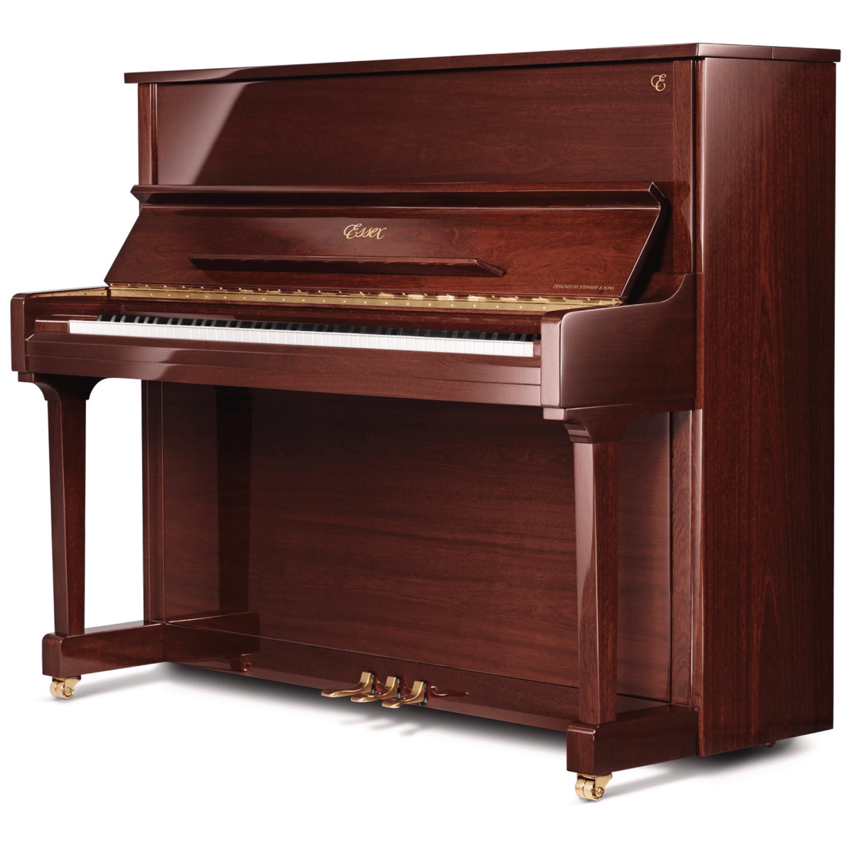 Essex EUP123E Acoustic Upright Piano Mahogany