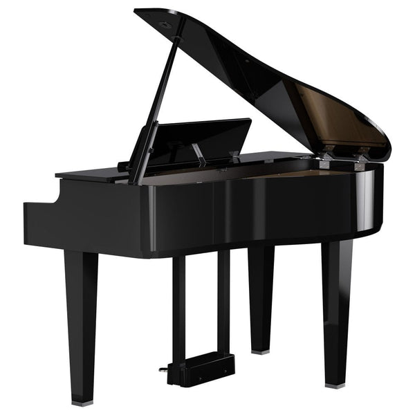 Roland GP6 Mini Grand Digital Piano Polished Ebony Standard Package