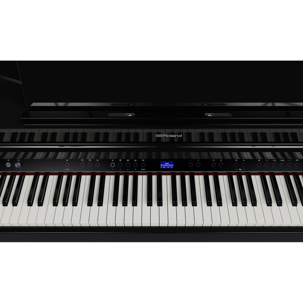 Roland GP6 Mini Grand Digital Piano Polished Ebony Standard Package