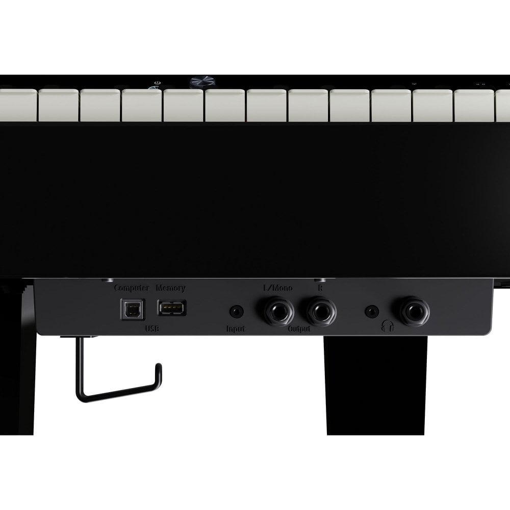 Roland GP6 Mini Grand Digital Piano Polished Ebony Standard Package
