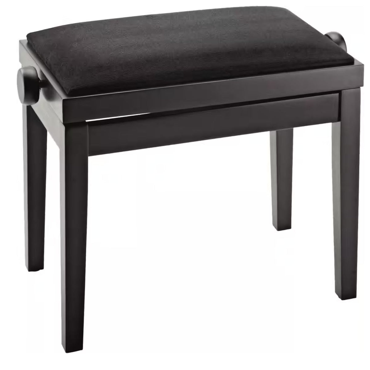 Berkeley RPB1BK Adjustable Piano Bench Satin Black