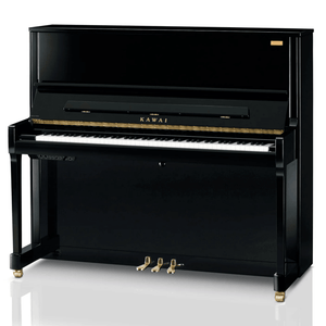 Kawai K600 Aures 2 Upright Piano Polished Ebony