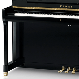 Kawai K600 Aures 2 Upright Piano Polished Ebony