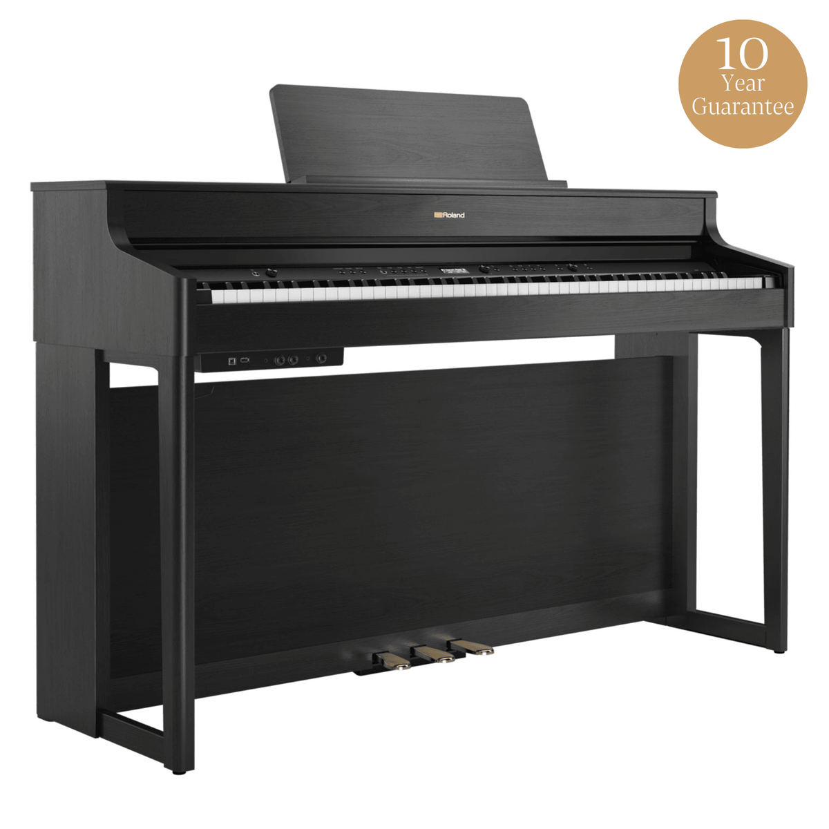Roland HP702 Concert Class Digital Piano Charcoal Black