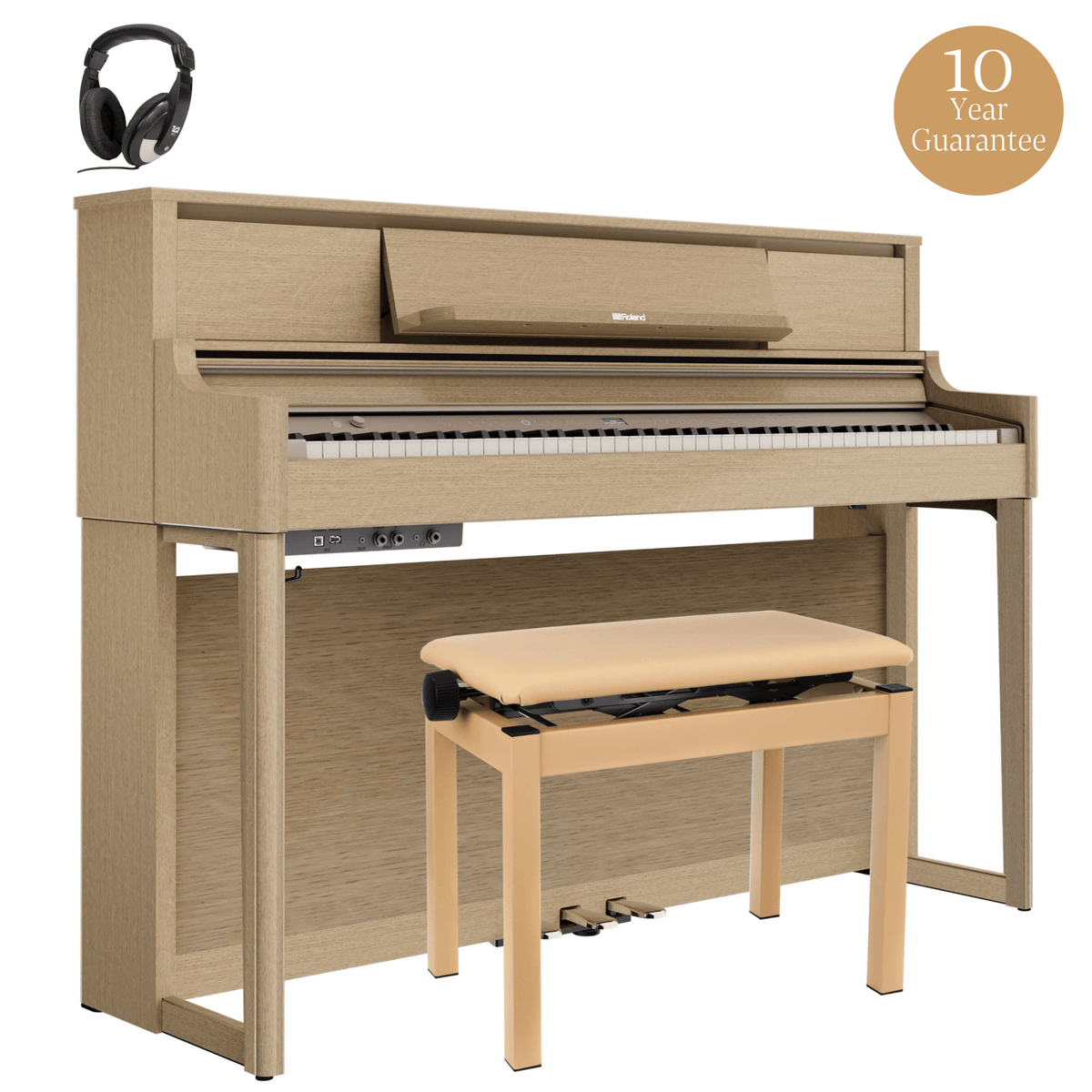 Roland LX5 Digital Piano Standard Package Light Oak