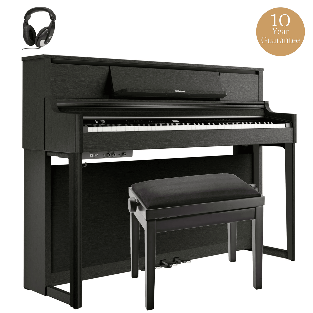 Roland LX5 Digital Piano Standard Package Charcoal Black
