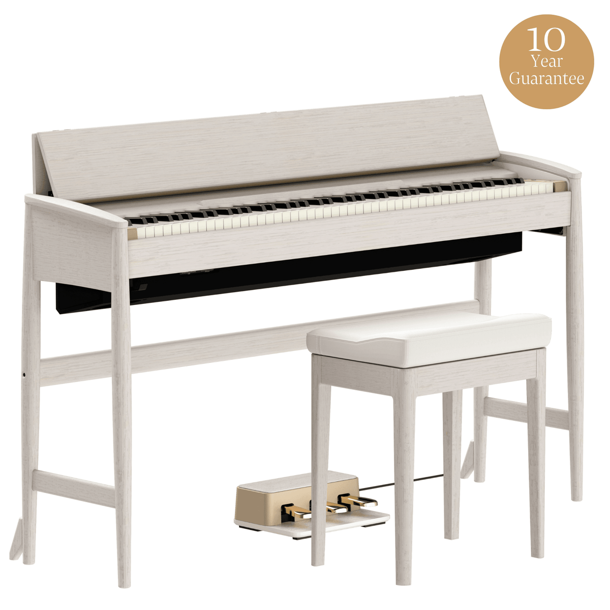 Roland Kiyola KF20 Digital Piano Sheer White
