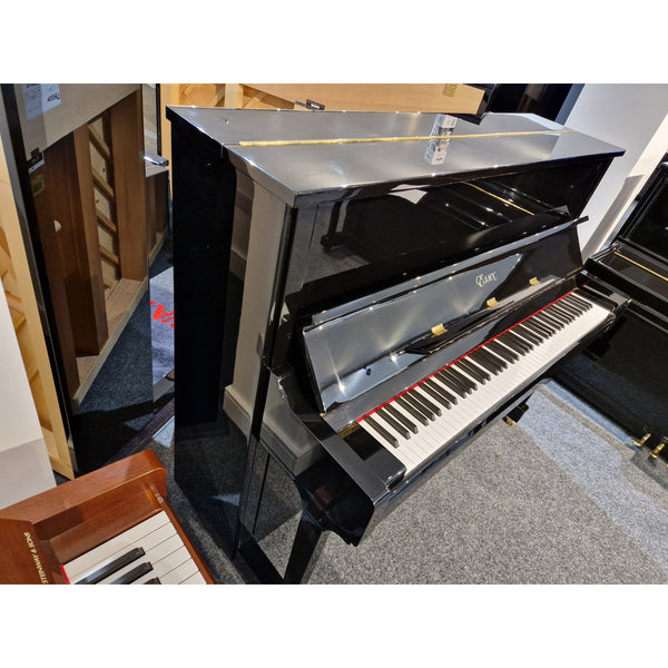 Ex-Lease Essex EUP-123 Upright Piano Polished Ebony | E143341C