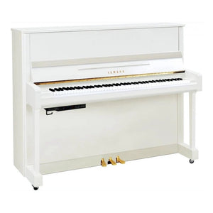 Yamaha B3ESC3 Silent Upright Piano Polished White