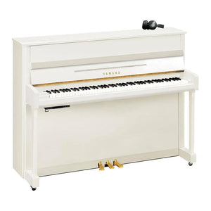 Yamaha B3 TC3 PWH Transacoustic Upright Piano Polished White