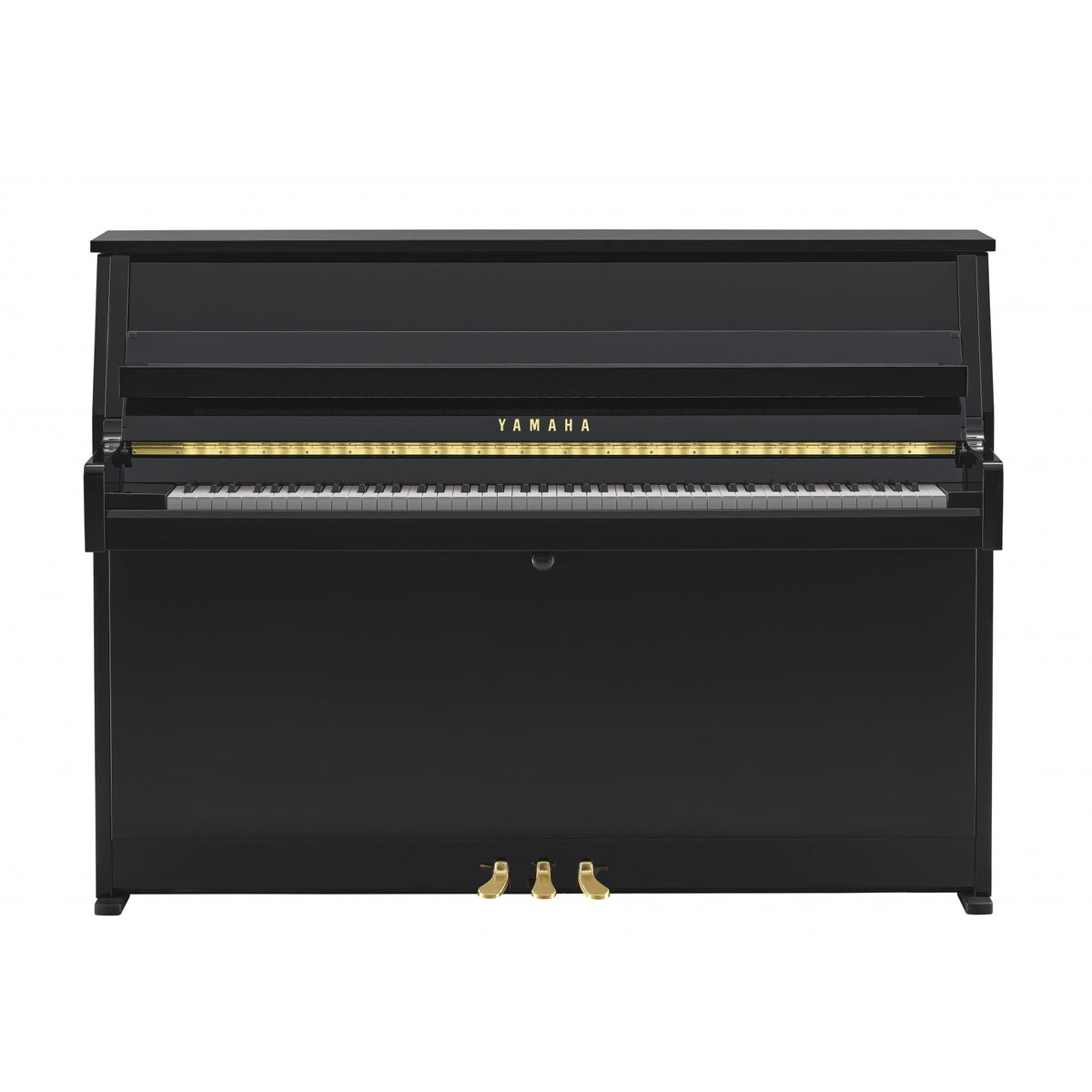 Yamaha B10 Upright Acoustic Piano Polished Ebony