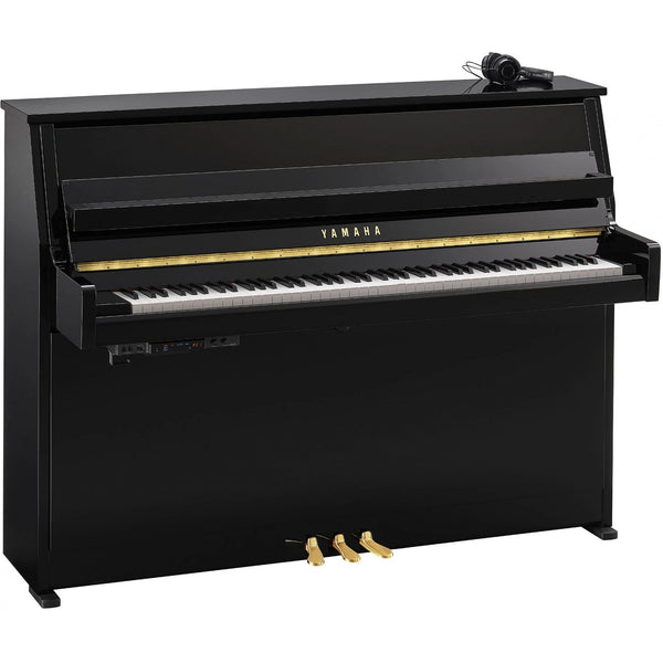 Yamaha B10SC3 Silent Upright Acoustic Piano Polished Ebony