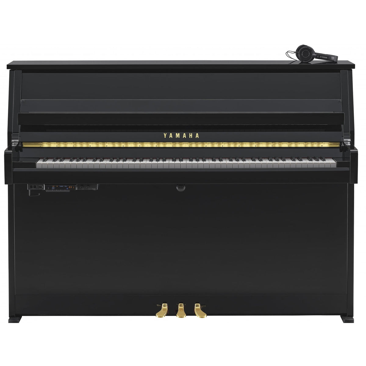 Yamaha B10SC3 Silent Upright Acoustic Piano Polished Ebony