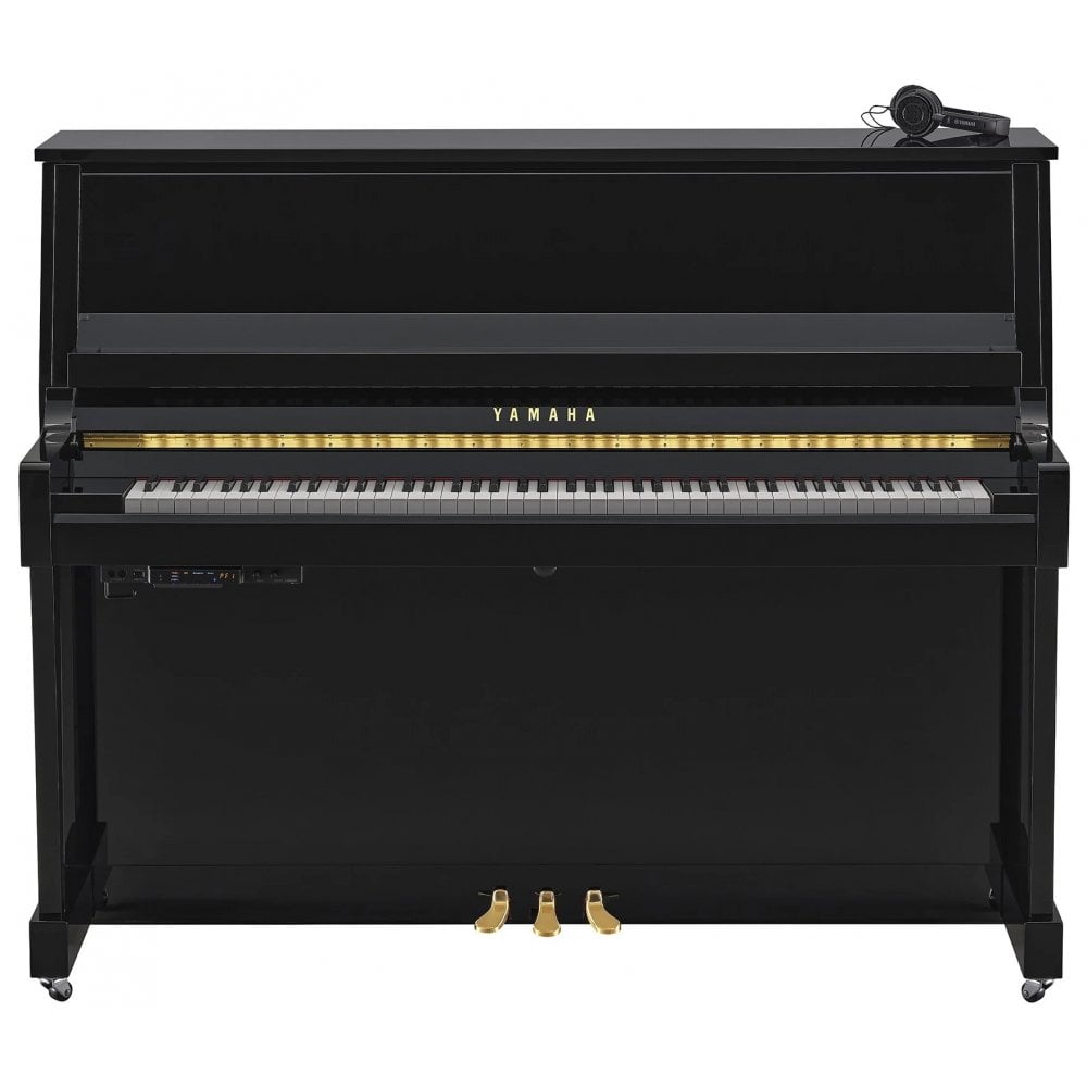 Yamaha B30 SC3 PE Silent Upright Acoustic Piano Polished Ebony