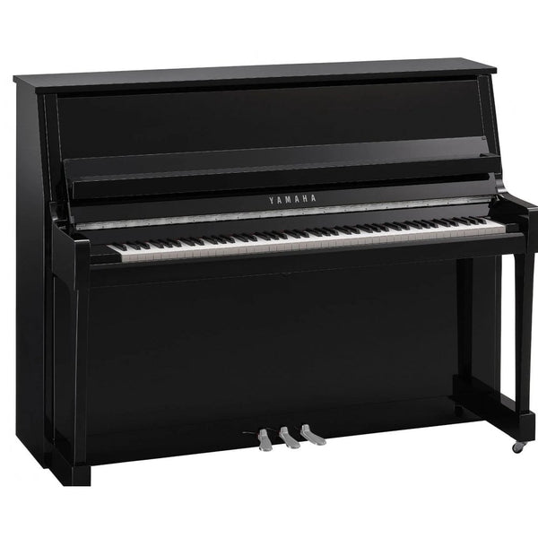 Yamaha B20PEC Upright Acoustic Piano Chrome Fittings Polished Ebony