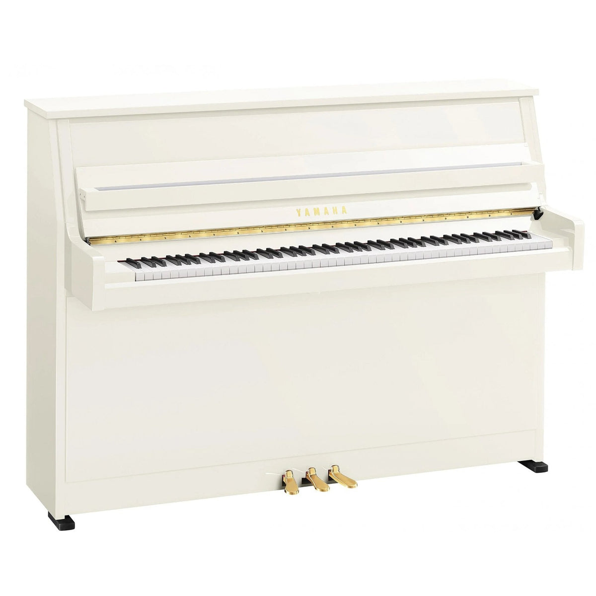 Yamaha B10 PWH Upright Acoustic Piano Polished White