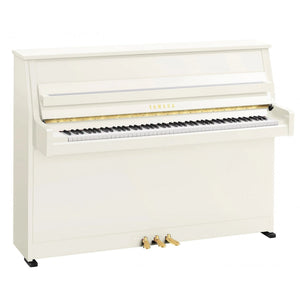 Yamaha B10 PWH Upright Acoustic Piano Polished White