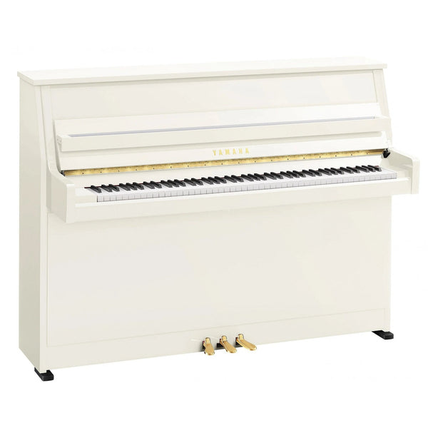 Yamaha B10 PWH Upright Acoustic Piano Polished White