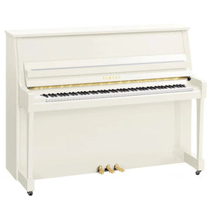 Yamaha B20 PWH Upright Acoustic Piano Polished White