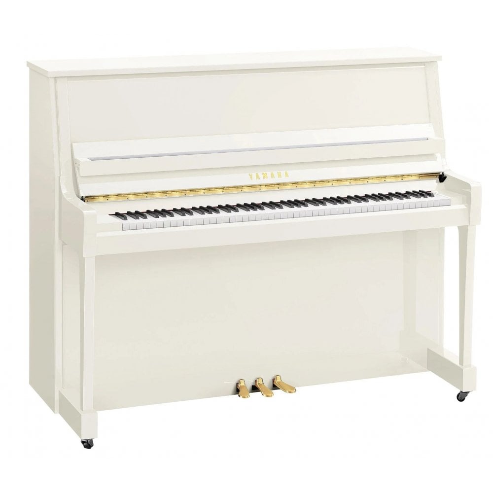 Yamaha B30 PWH Upright Acoustic Piano Polished White