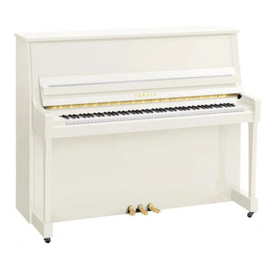 Yamaha B30 PWH Upright Acoustic Piano Polished White