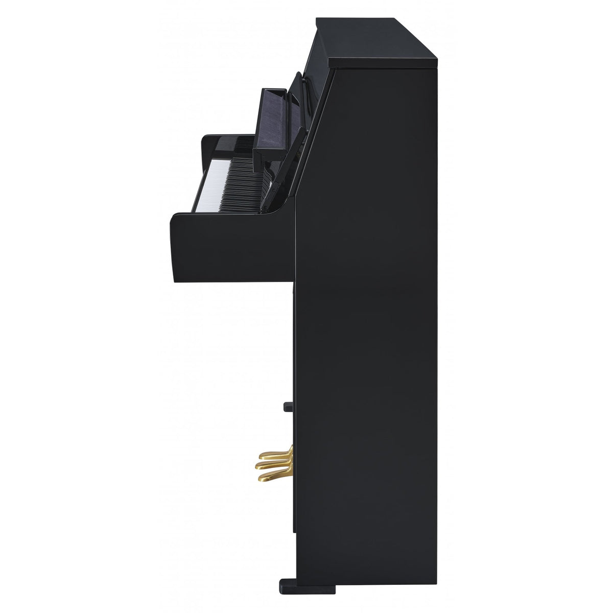 Yamaha B10TC3 PE TransAcoustic Upright Piano Polished Ebony